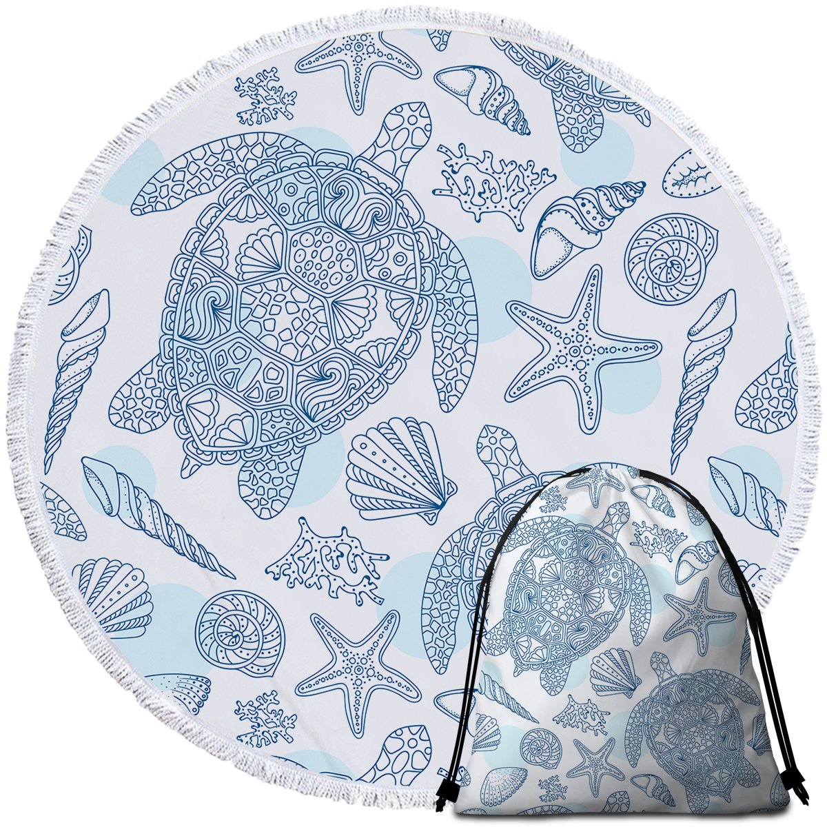 Sea Turtles Way Towel + Backpack