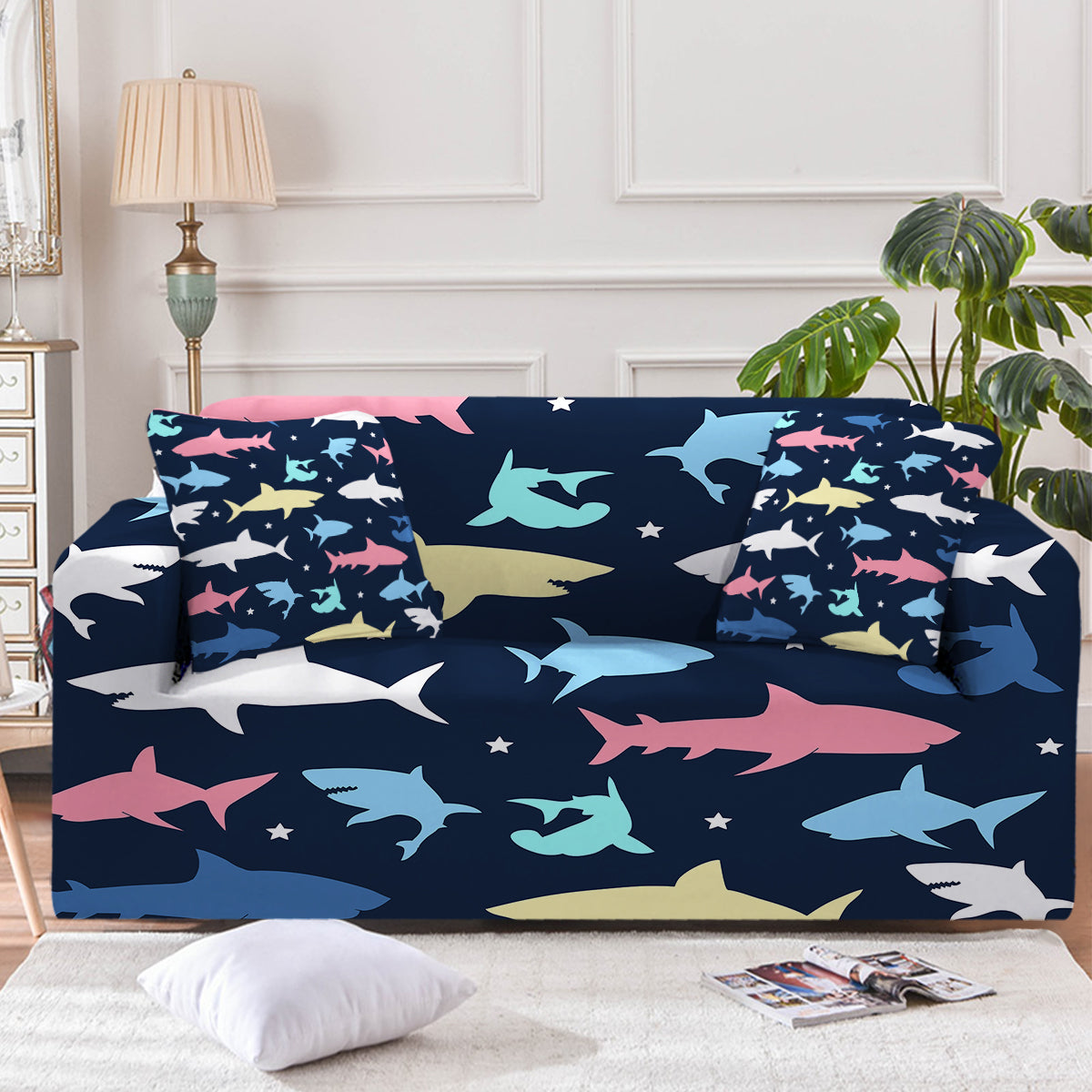 The Shark Disco Couch Cover