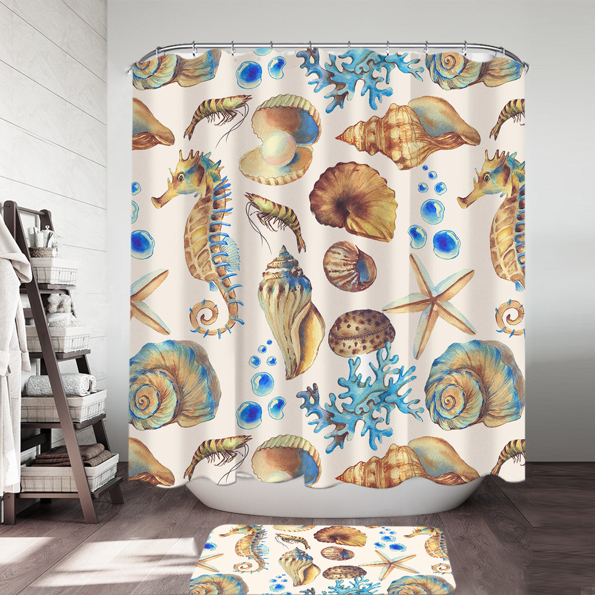 Shelly Shower Curtain