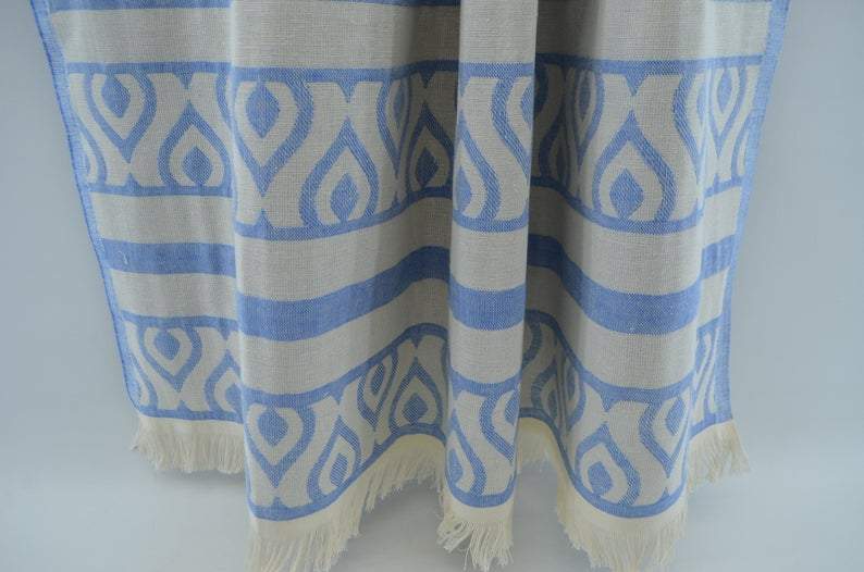 Summer Blue Voyage 100% Cotton Towel