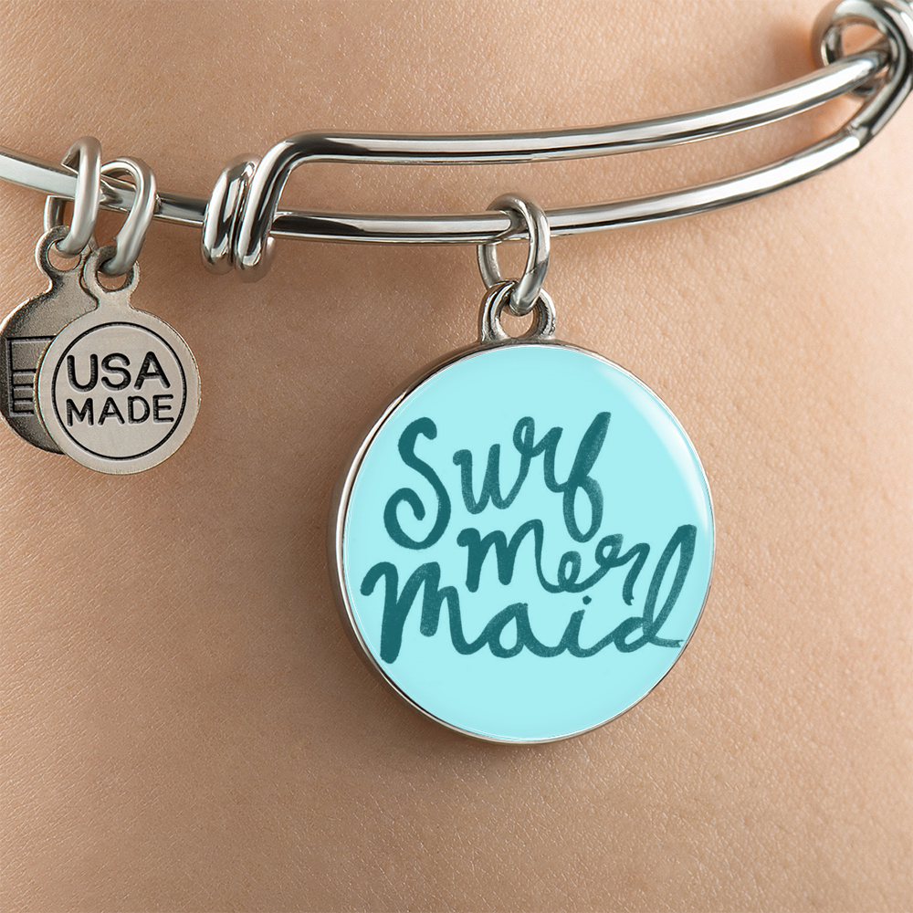 Surf Mermaid Bangle Bracelet