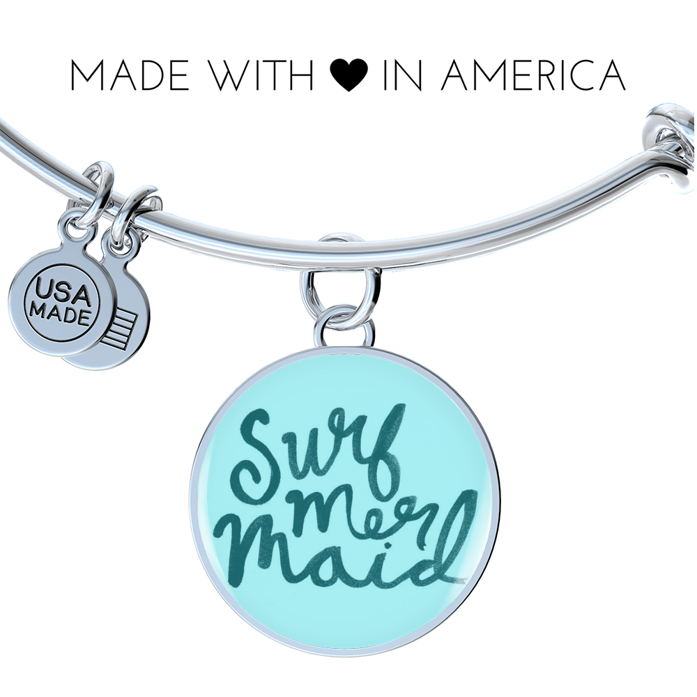 Surf Mermaid Bangle Bracelet