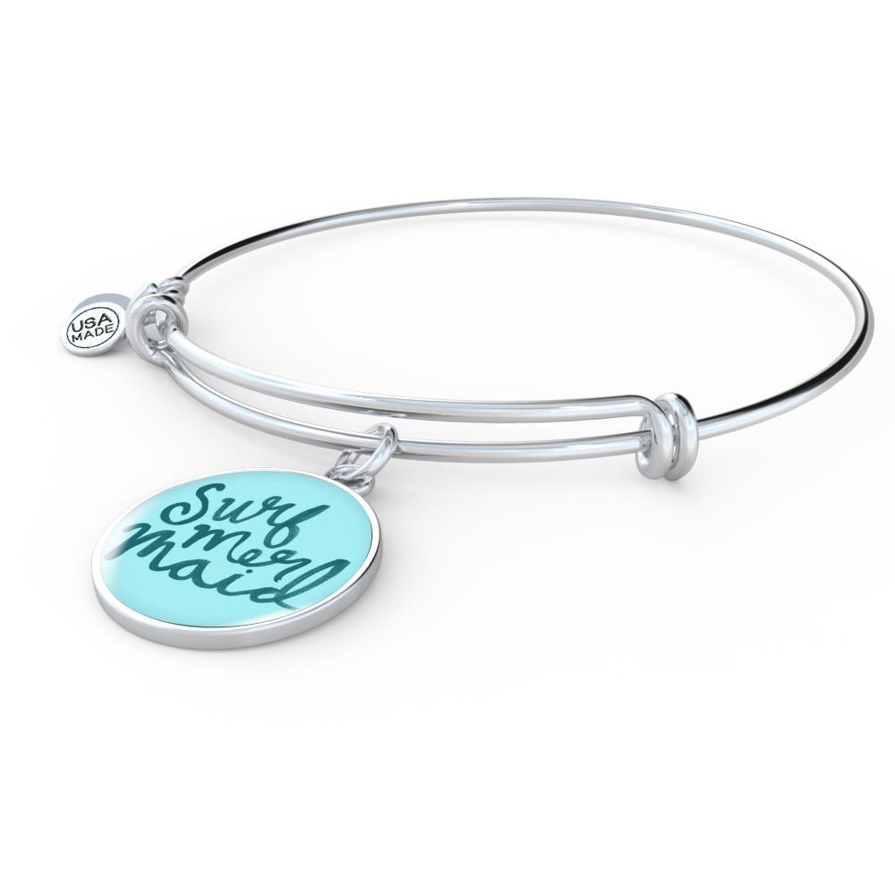 Surf Mermaid Bangle Bracelet