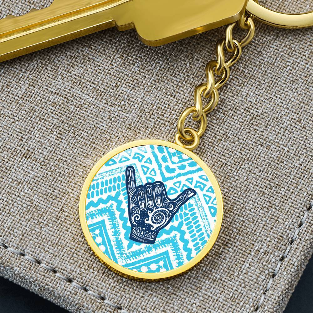 Sweet Shaka Vibes Beachy Keychain