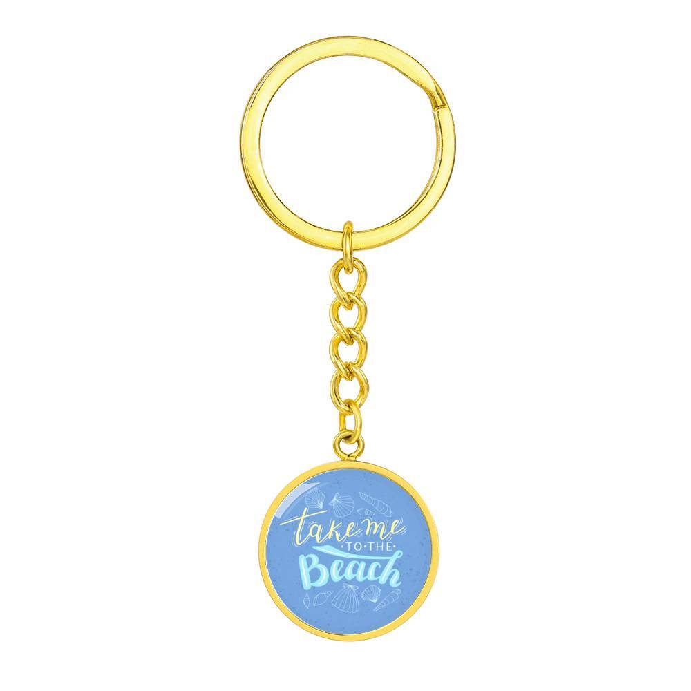 Take me to the Beach Beachy Keychain