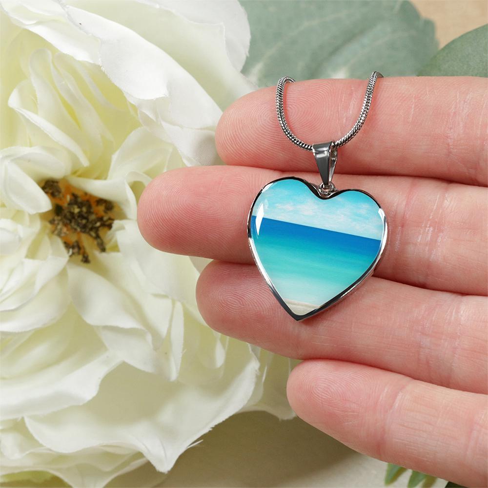 The Beach In My Heart Necklace