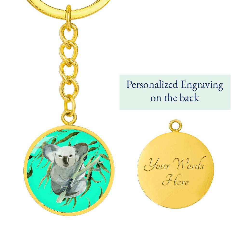 The Cuddly Koala Beachy Keychain