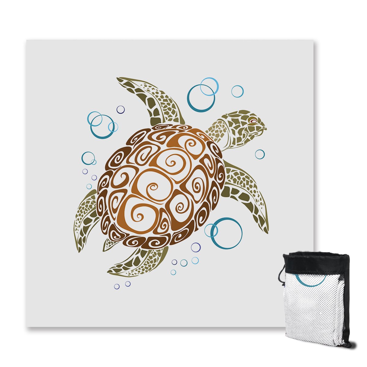 The Great Sea Turtle Sand Free Towel