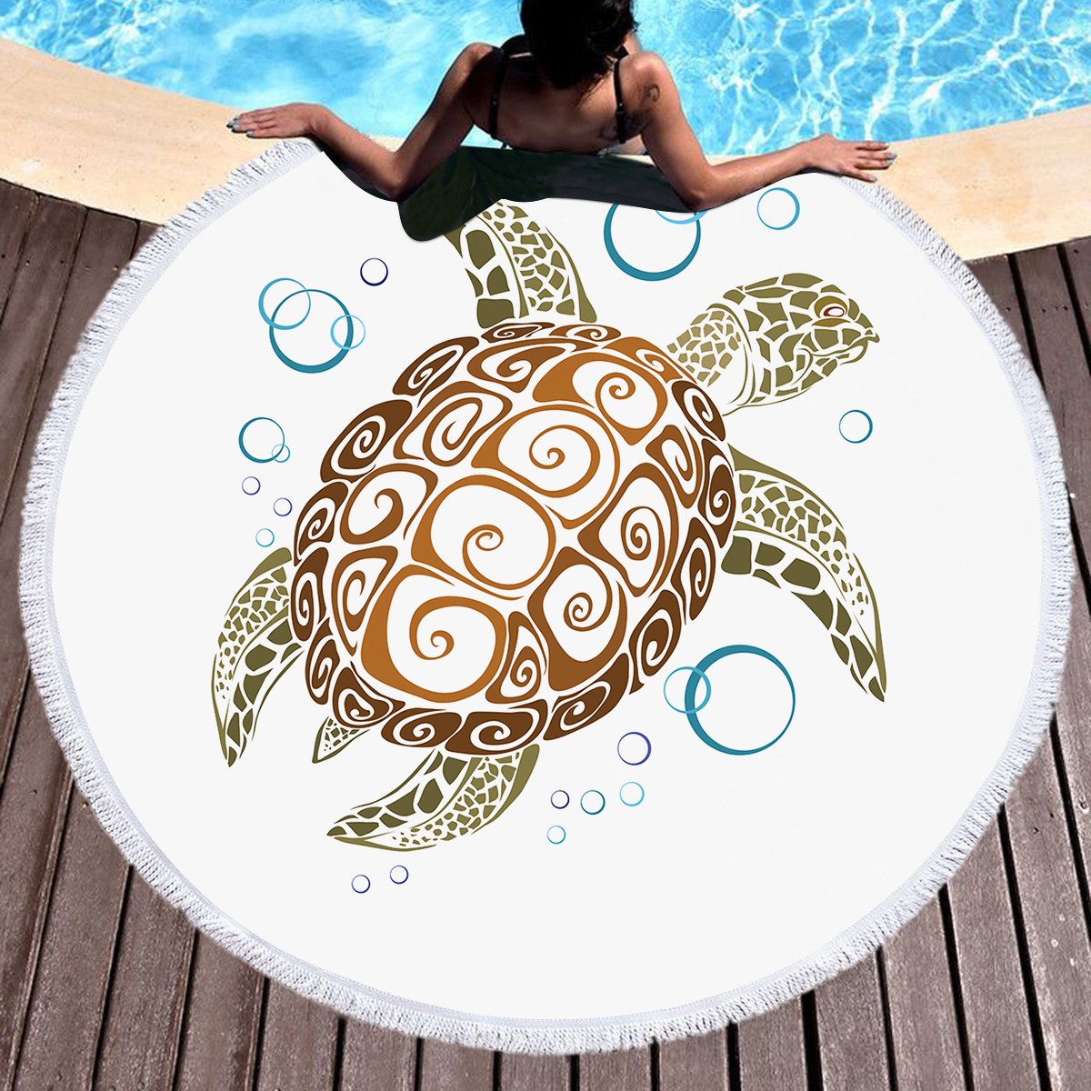 The Great Sea Turtle Towel + Backpack