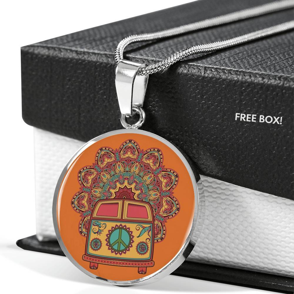 The Happy Bus Necklace