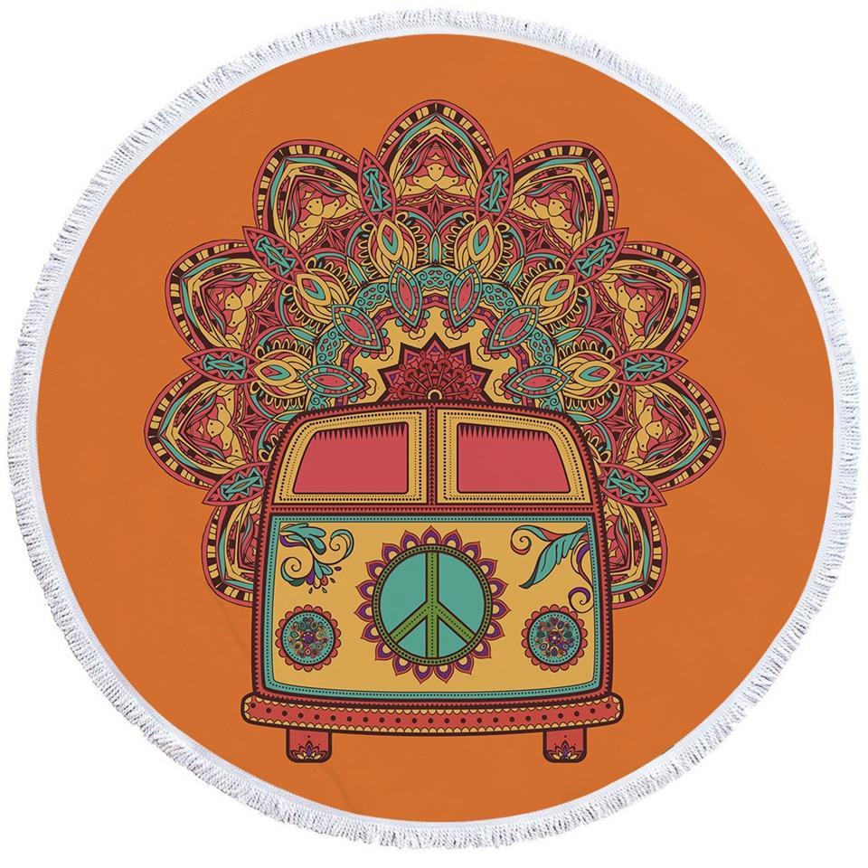 The Happy Bus Towel + Backpack