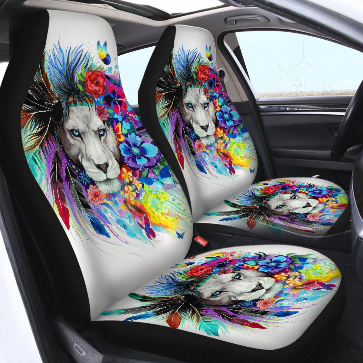 The Original Lion Vibes Car Seat Cover