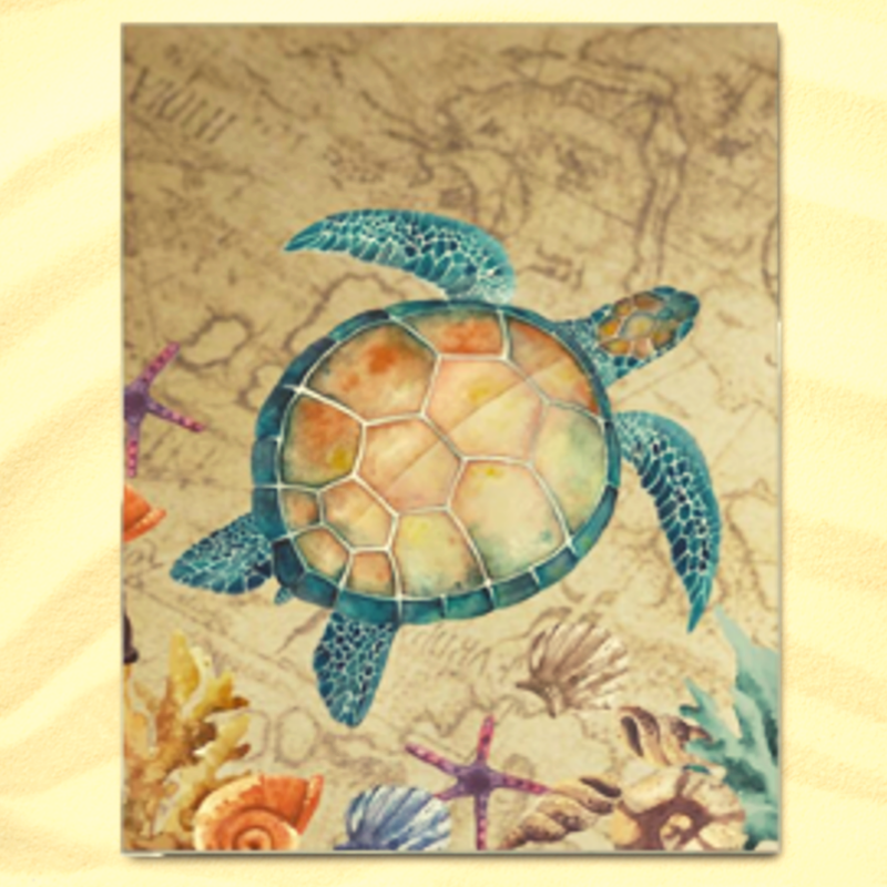 The Original Turtle Island Extra Large Towel