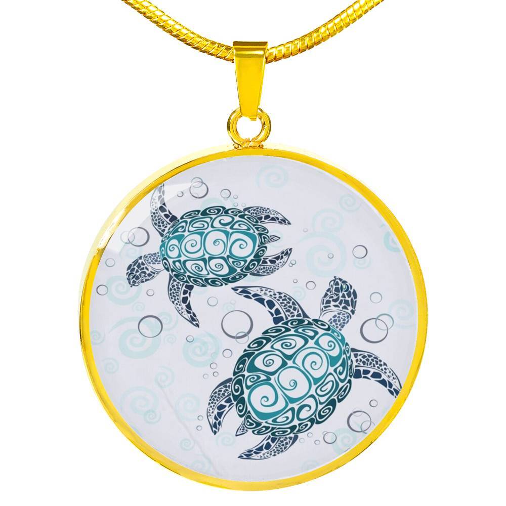 The Sea Turtle Twist Necklace