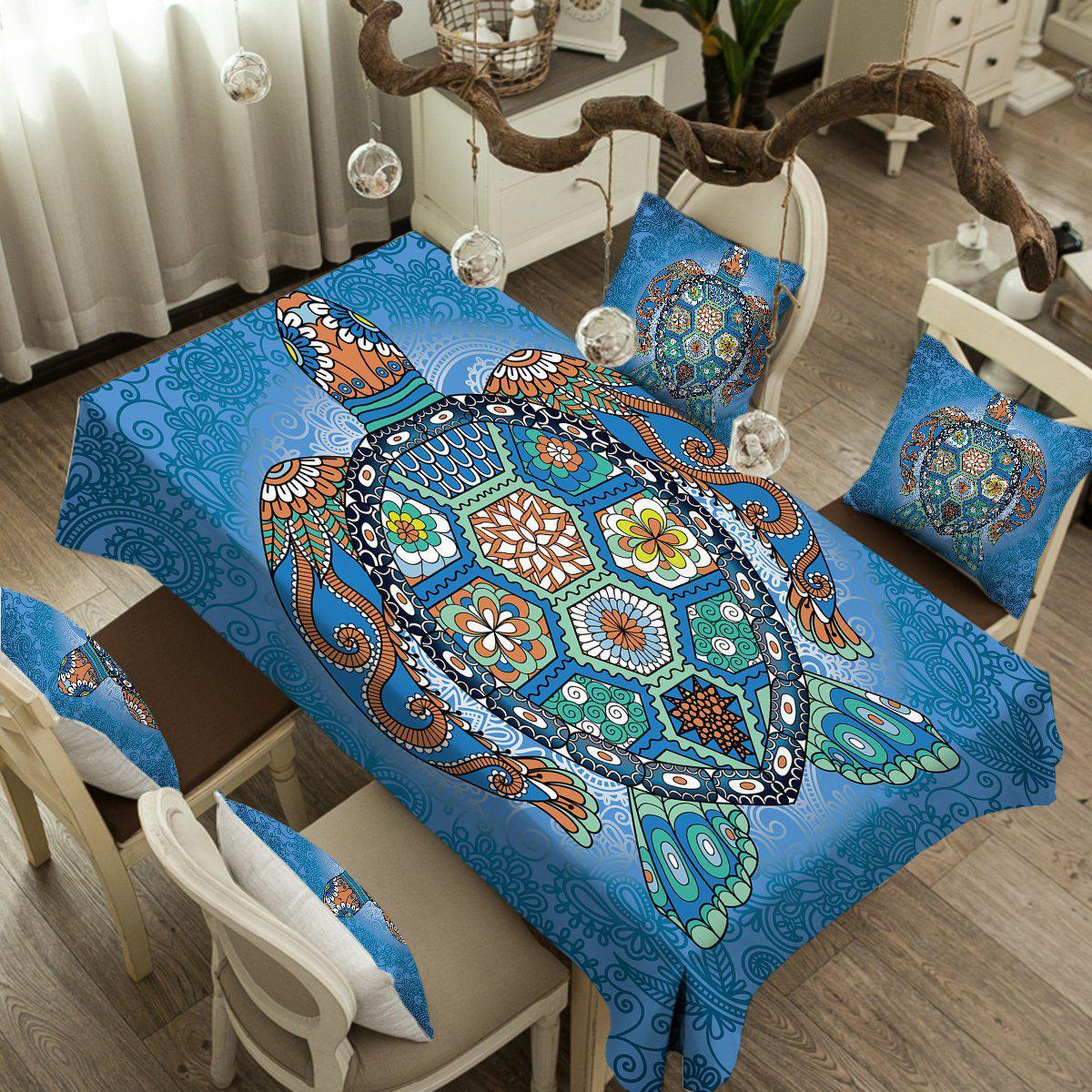 The Turtle Totem Tablecloth