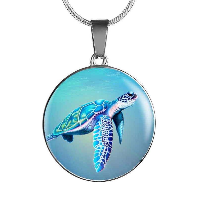 Tourquoise Sea Turtle Necklace