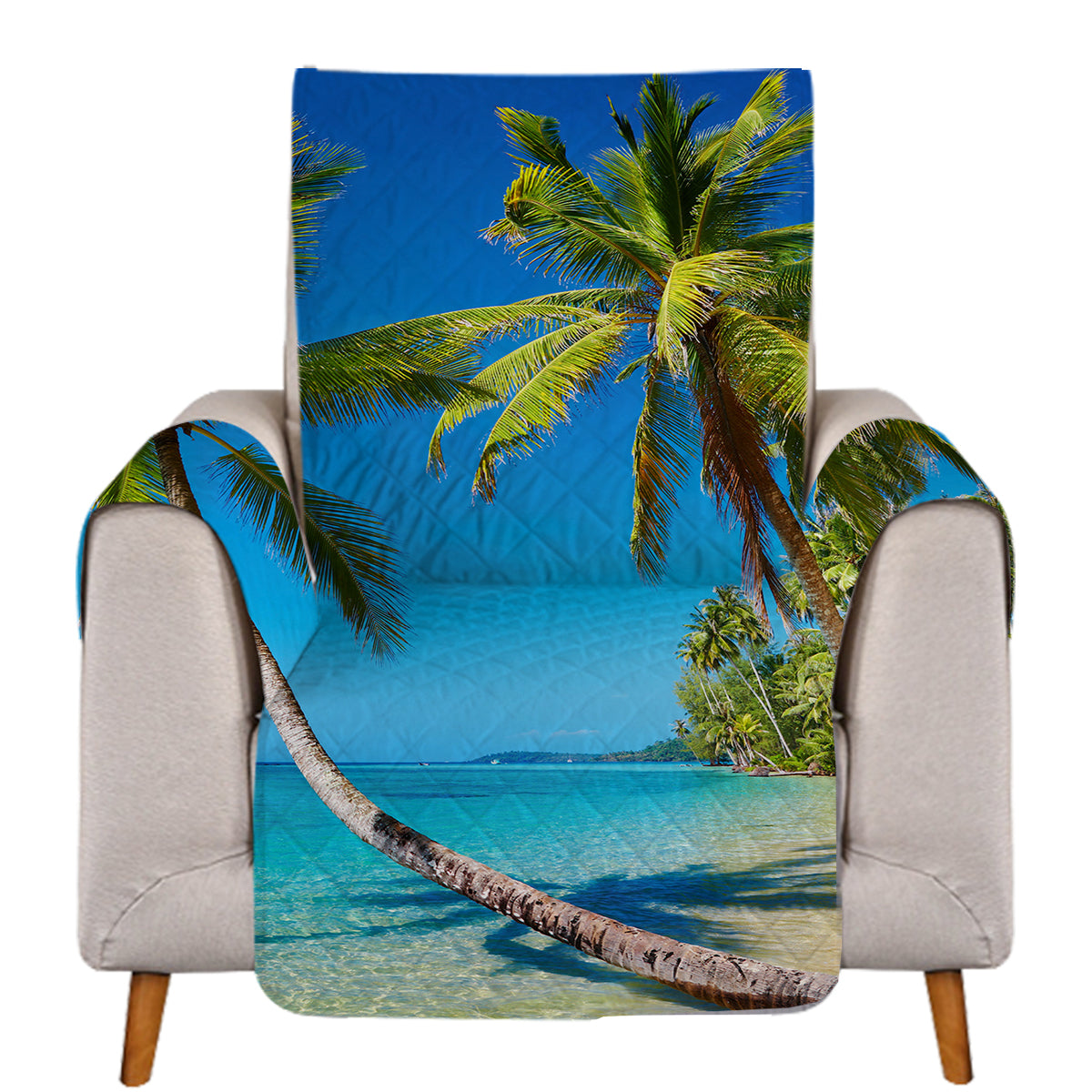 Summer in Saint Thomas Sofa Cover