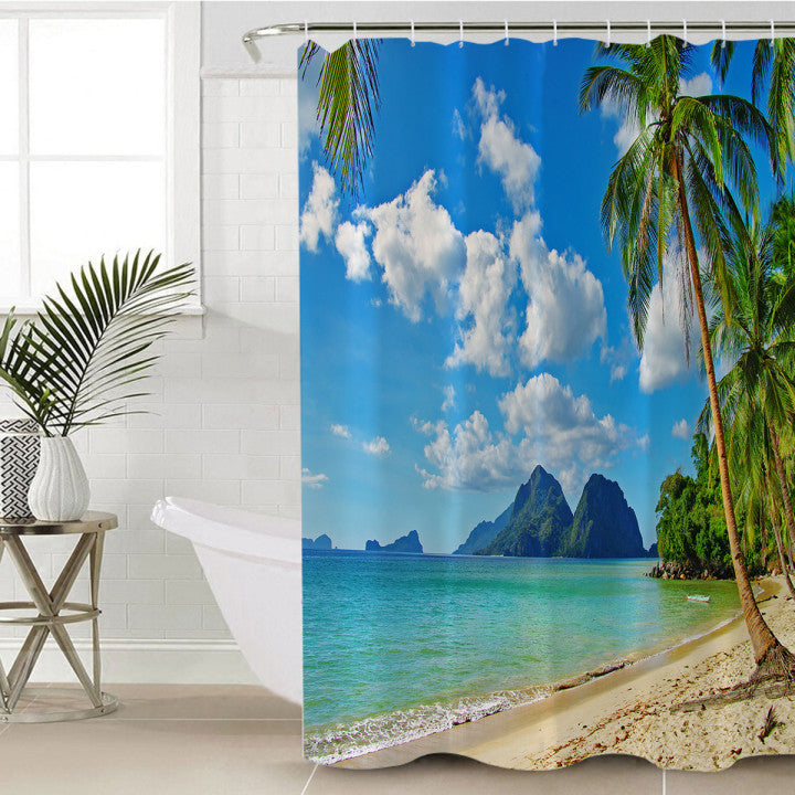 Tropical Escape Shower Curtain