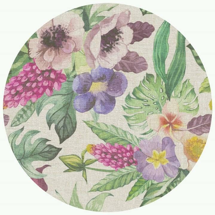 Tropical Blossom Pillow Cover