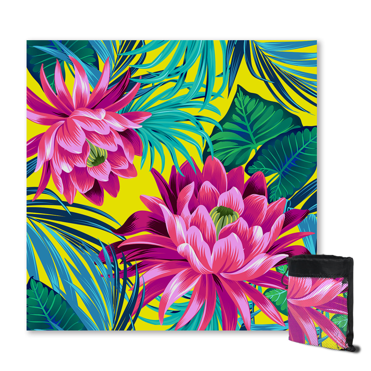 Polynesian Delight Sand Free Towel