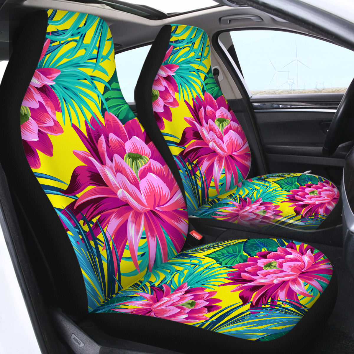 Polynesian Delight Car Seat Cover