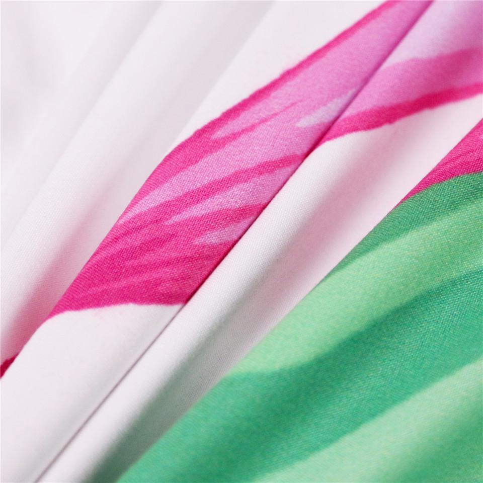 Tropical Pink Flamingo Pillow Cover Set