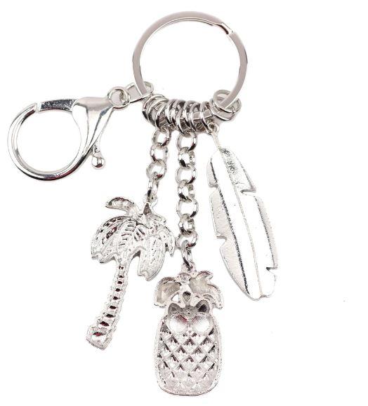 Tropicalist - Enamel Pendant Key Ring