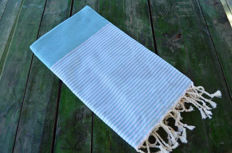 Turquoise Delight Series - 100% Cotton Towels