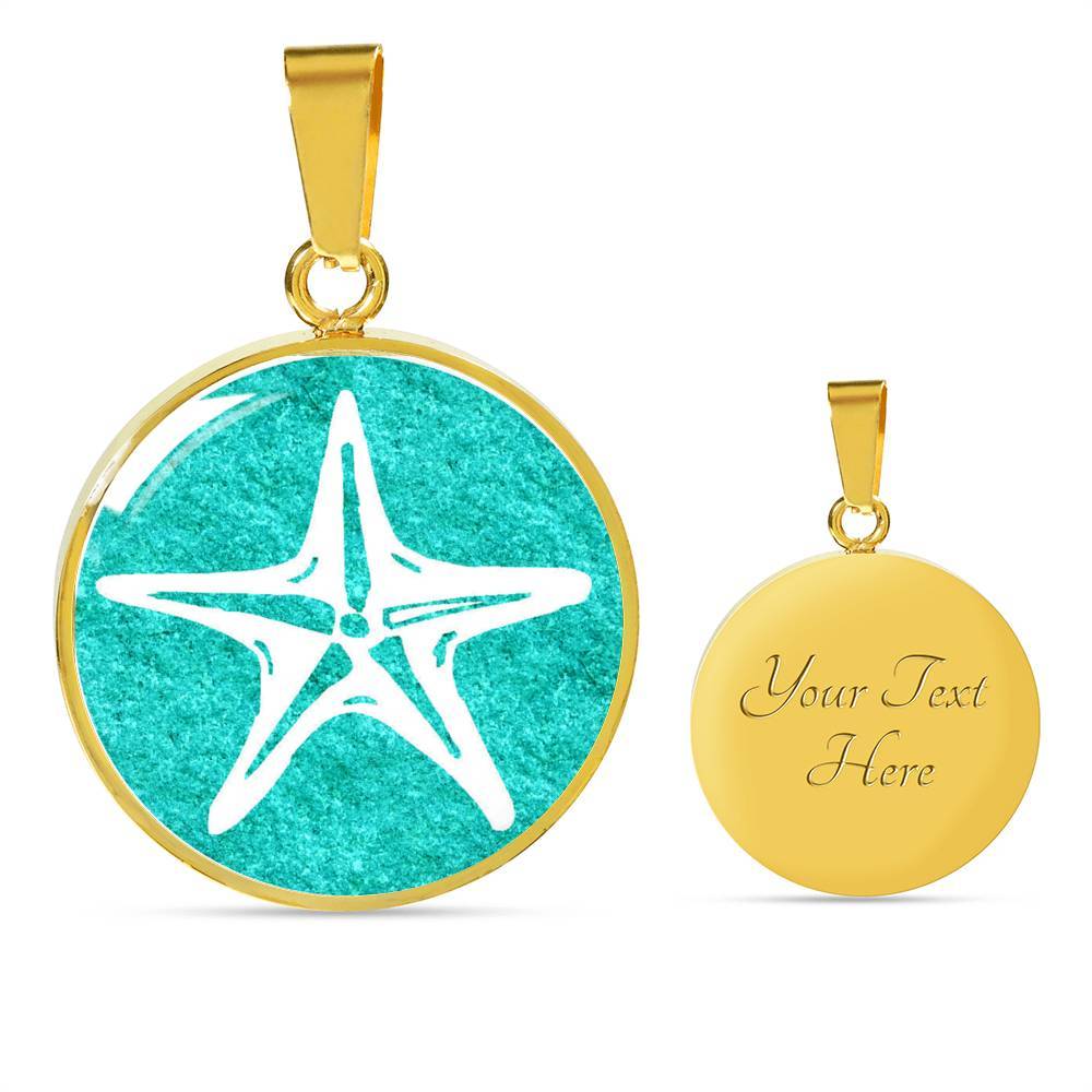 Turquoise & Starfish Necklace