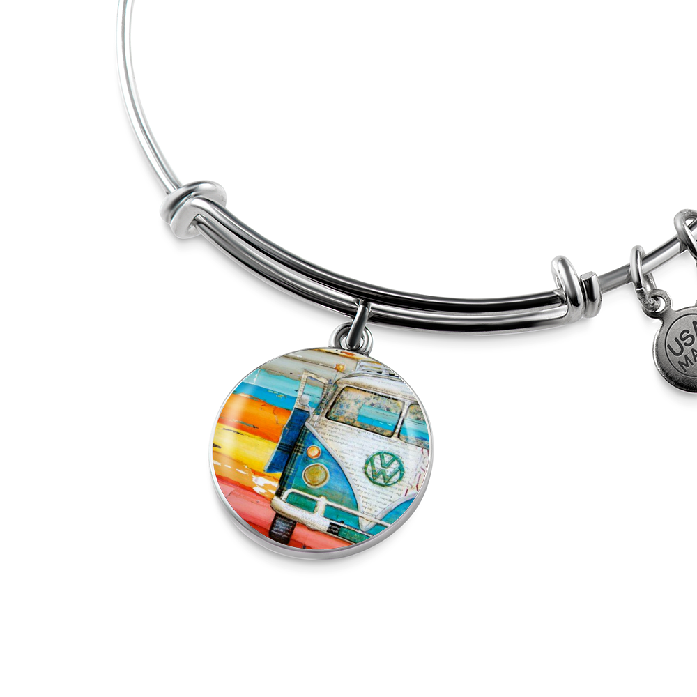 Volkswagen Bus Lover Bangle Bracelet