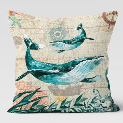 Under the Sea Set of 4 Pillow Covers