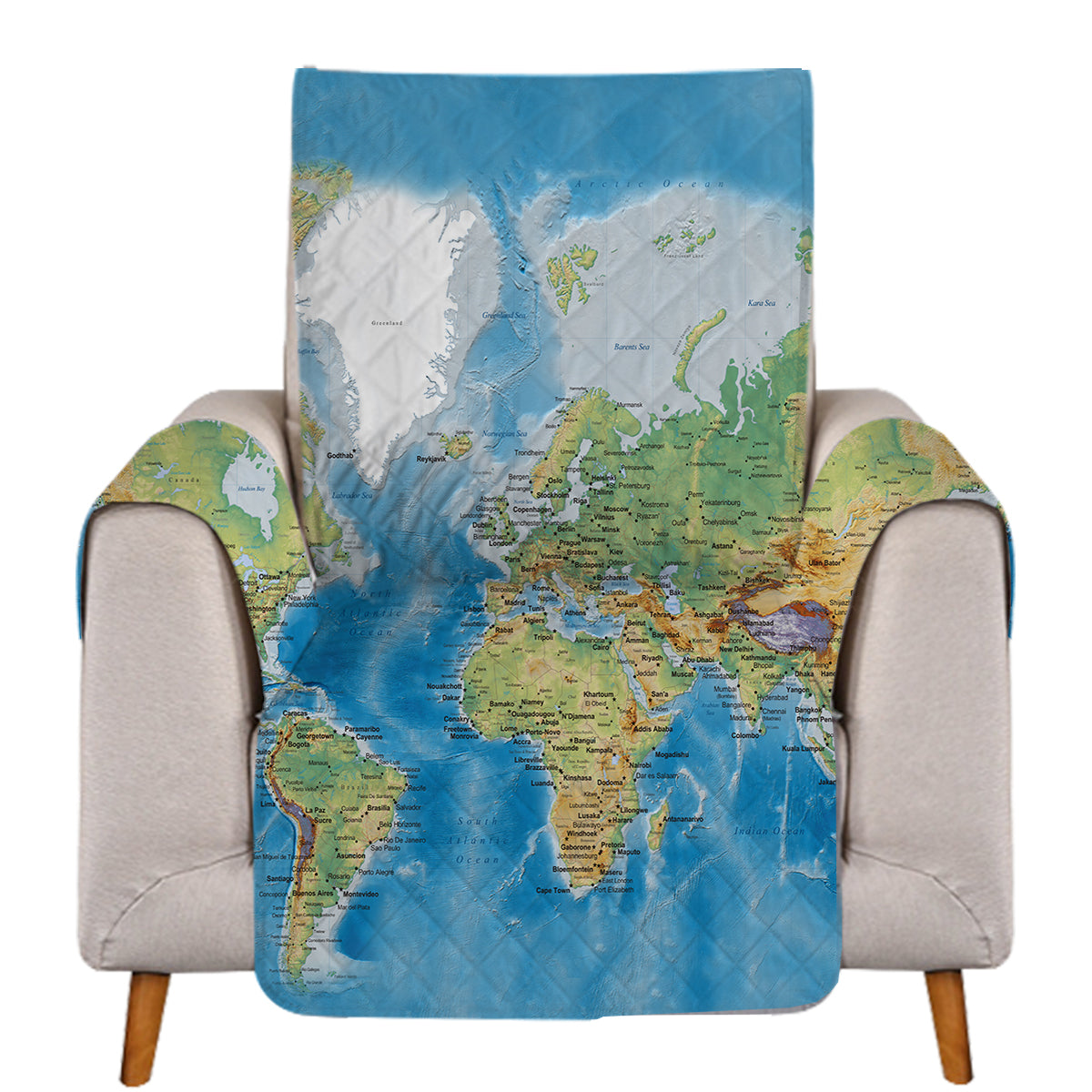 The Seven Seas Sofa Cover