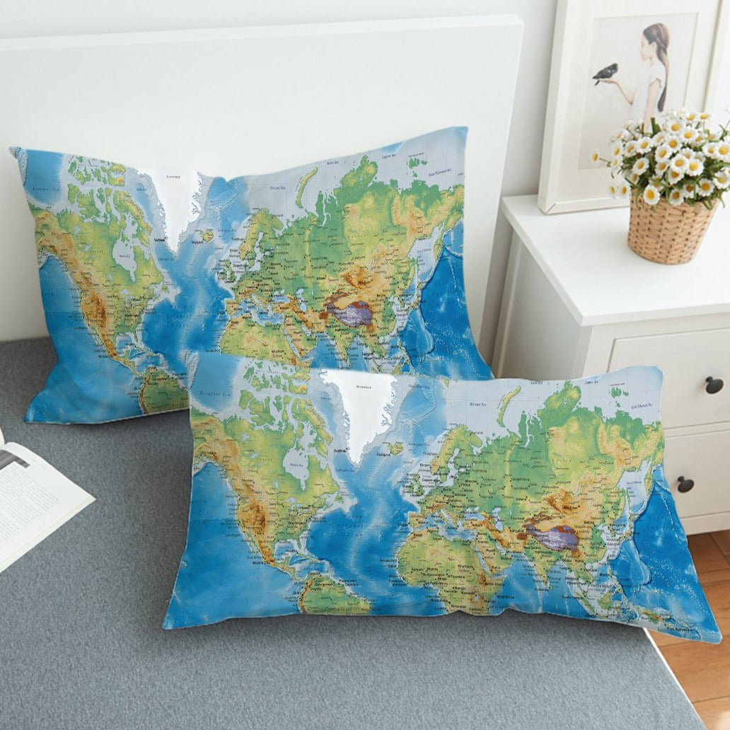 The Seven Seas Pillow Sham