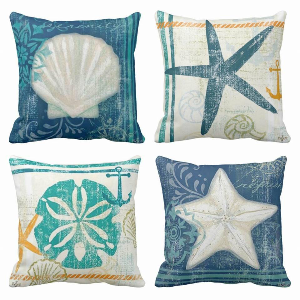 Coastal Pillow Covers