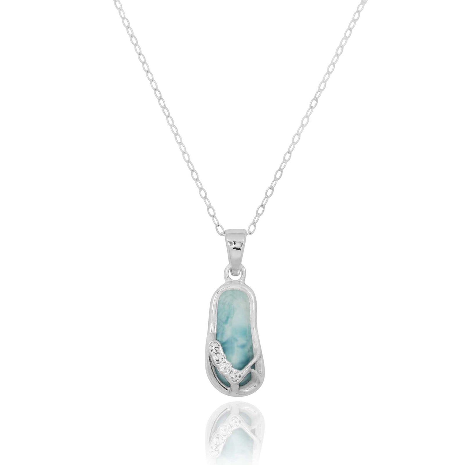 Larimar Pendant Necklaces by Coastal Passion
