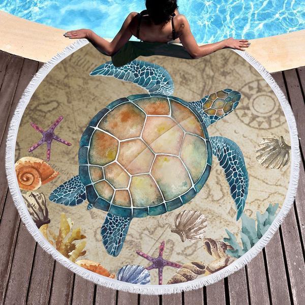 Sea Turtle Beach Towels