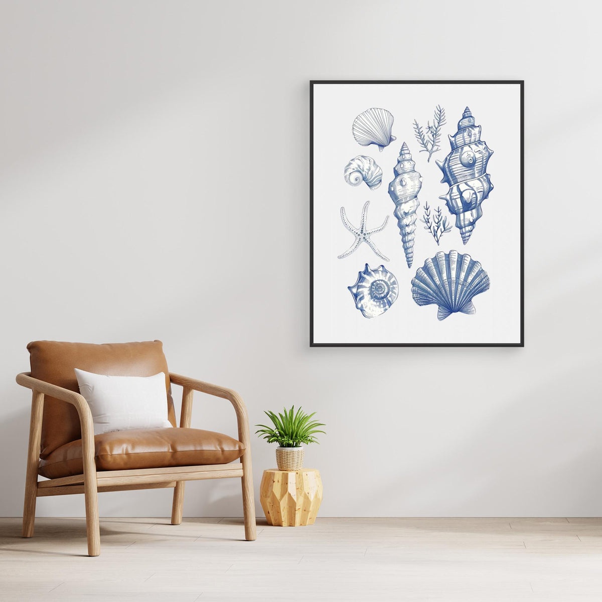 Canvas Print - Shell Collage by Jolly And Dash