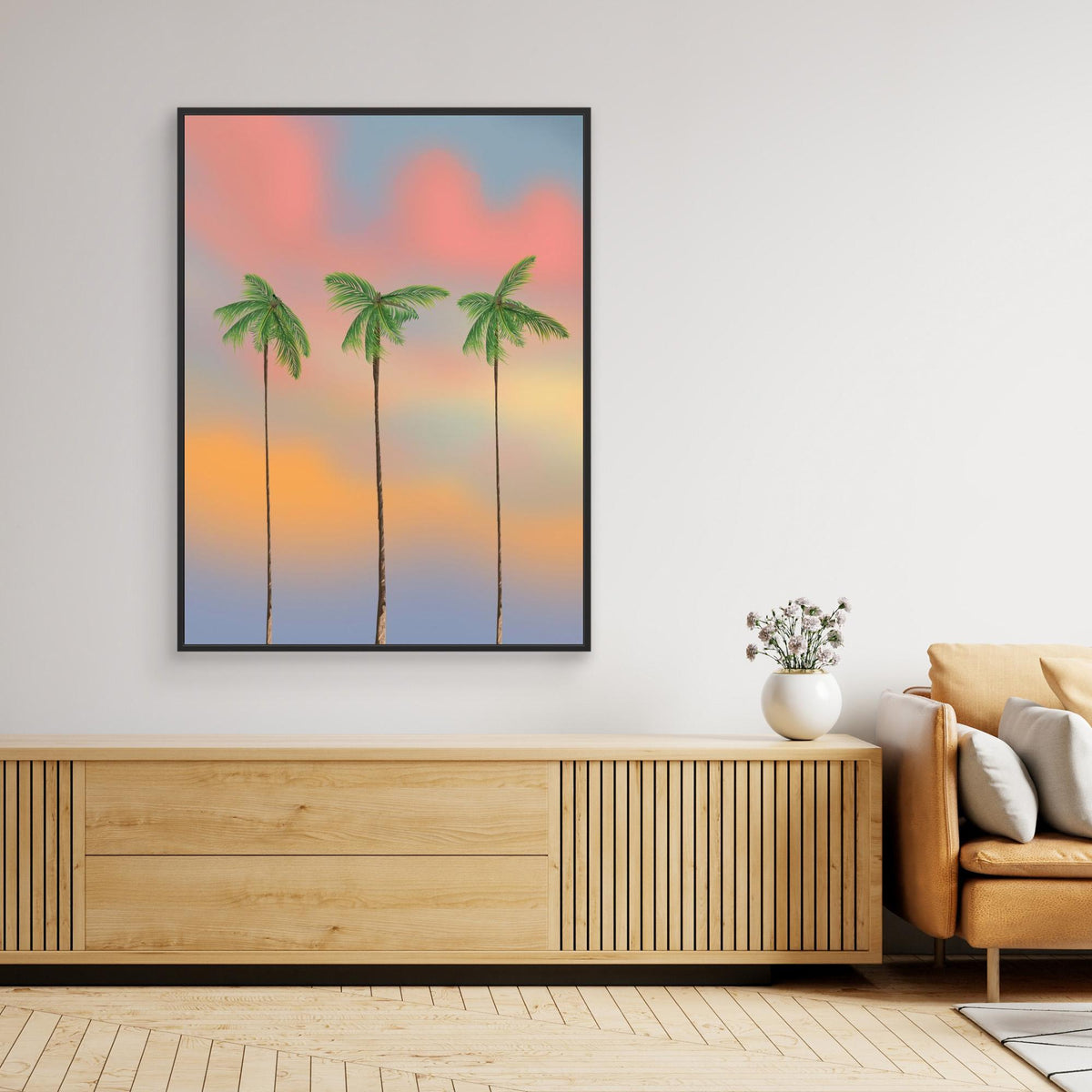 Canvas Print - Palms by Nicholas