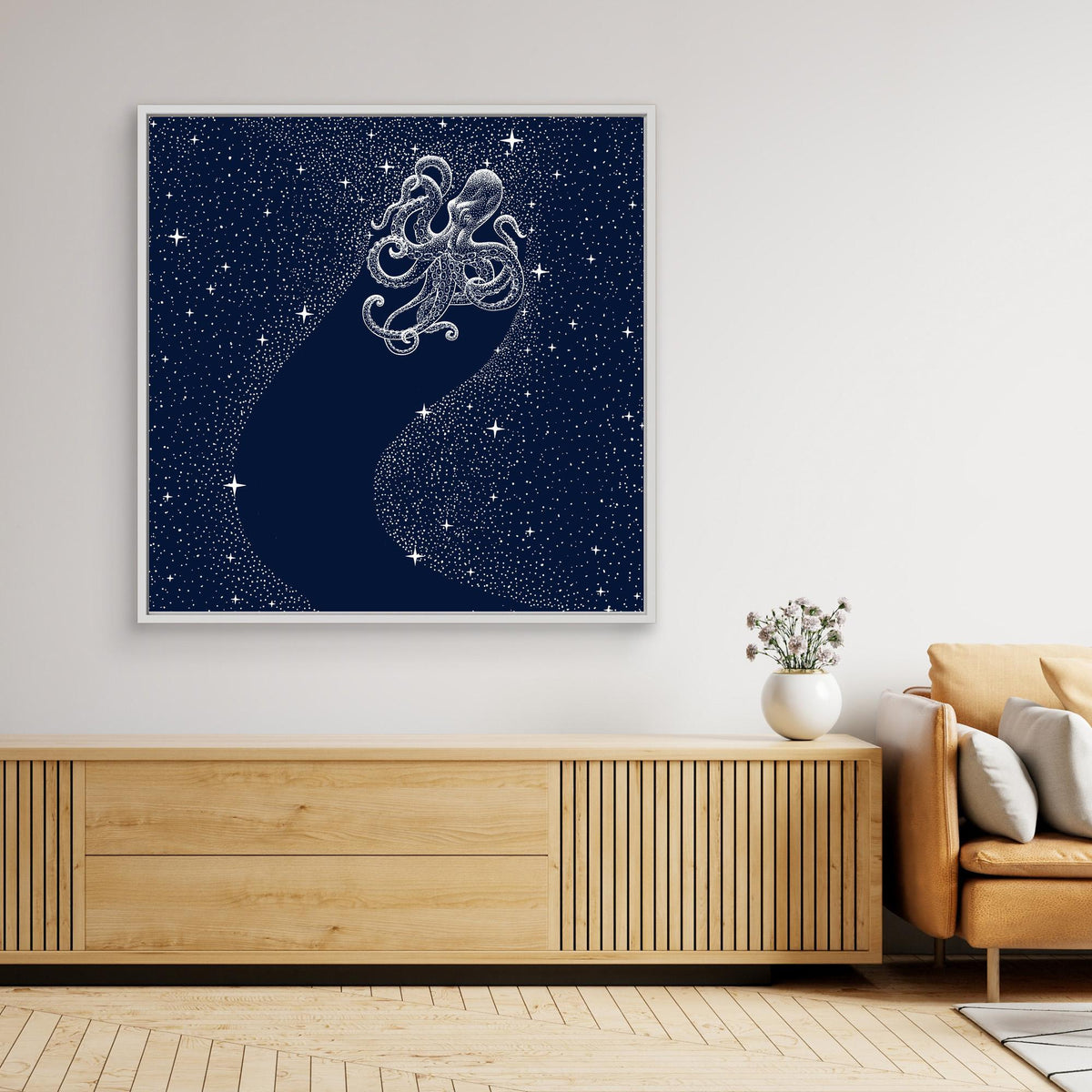 Canvas Print - Starry Octopus by Alirıza çakir