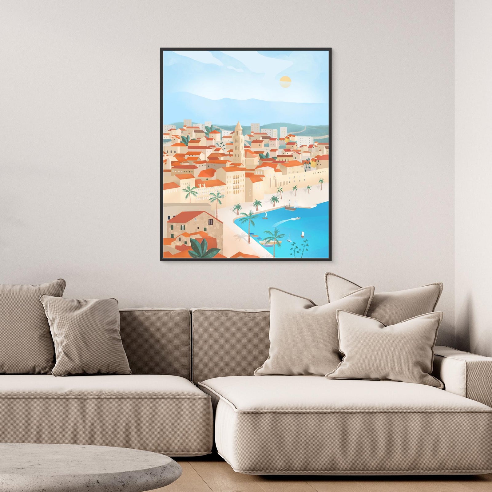 Canvas Print - Split, Croatia by Petra Lizde