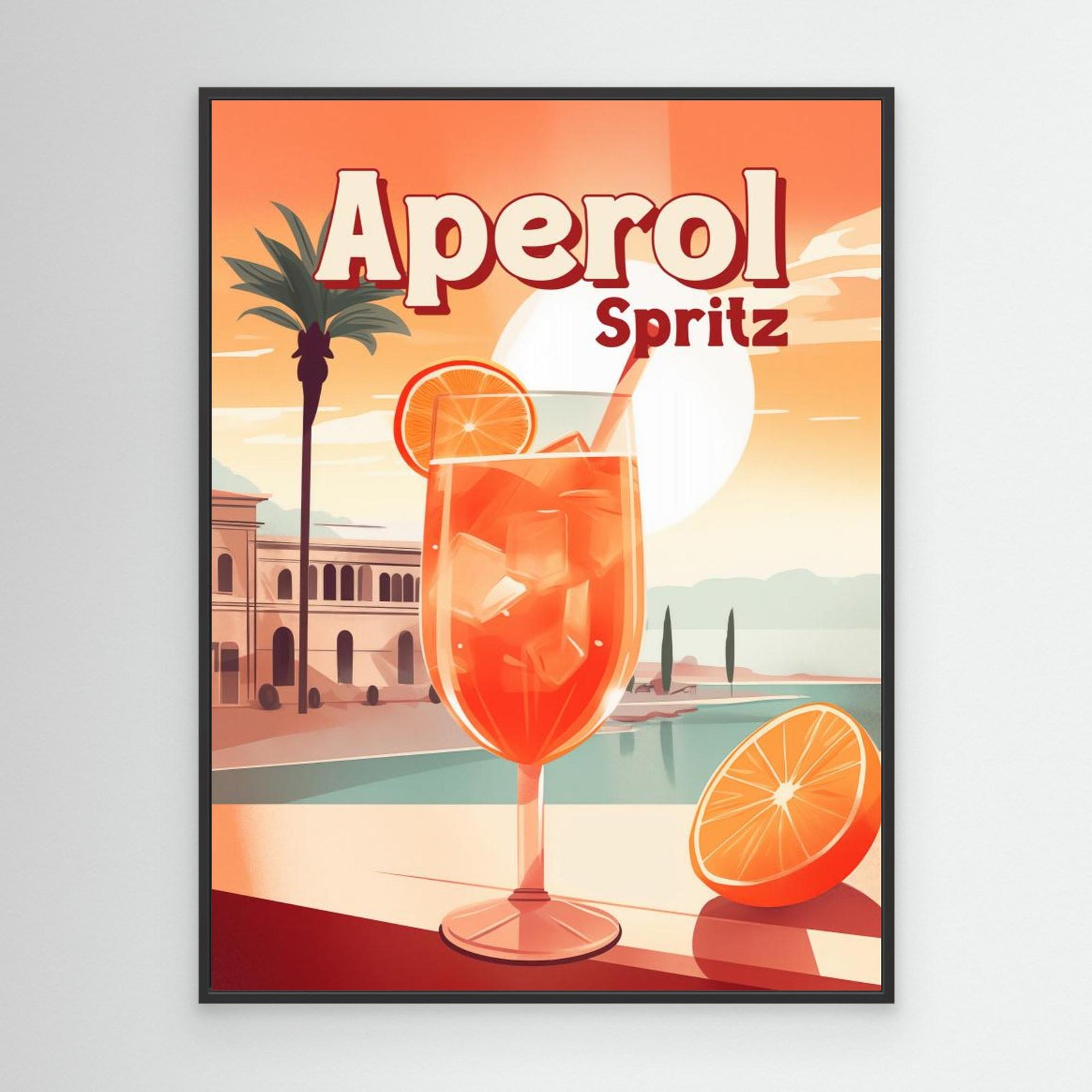 Canvas Print - Aperol Spritz Tropical by Andreas Magnusson