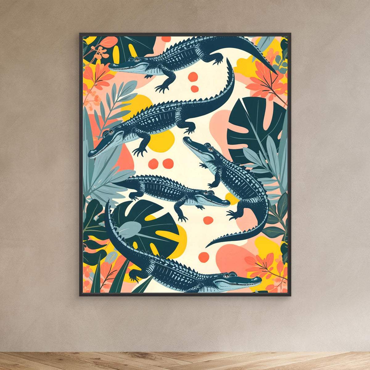 Canvas Print - Crocs by Uma Gokhale