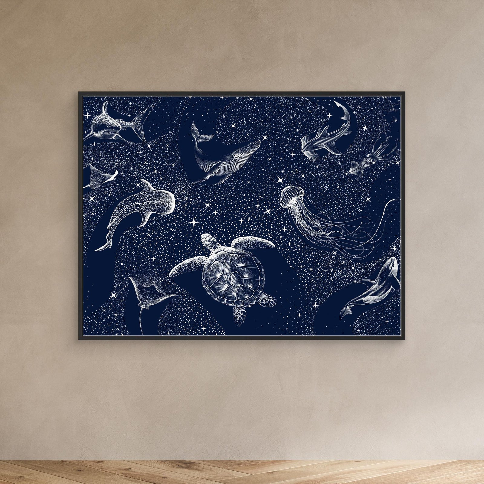Canvas Print - Cosmic Ocean by Alirıza çakir