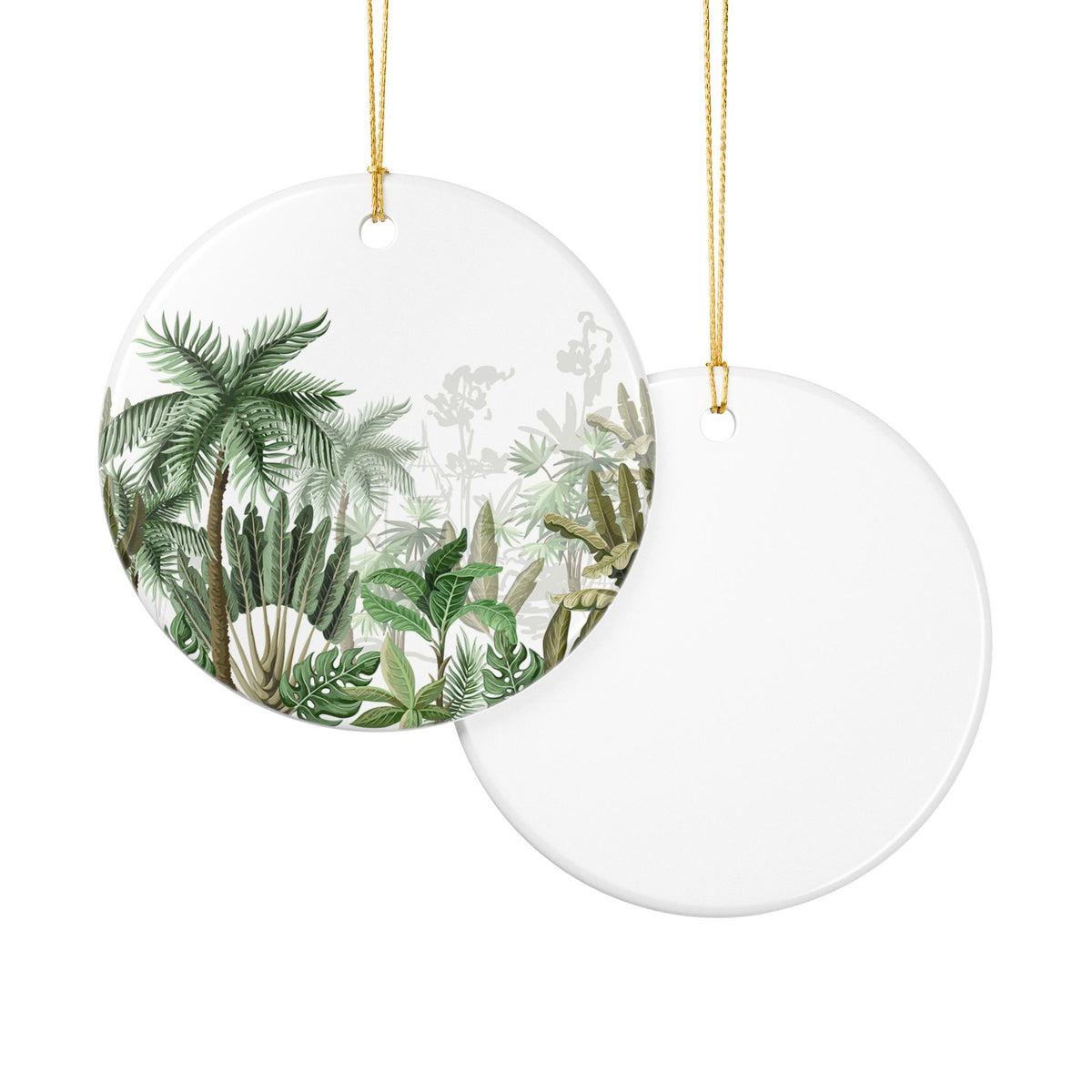 The Good Ol' Tropics Ceramic Ornament - Coastal Holiday Decoration