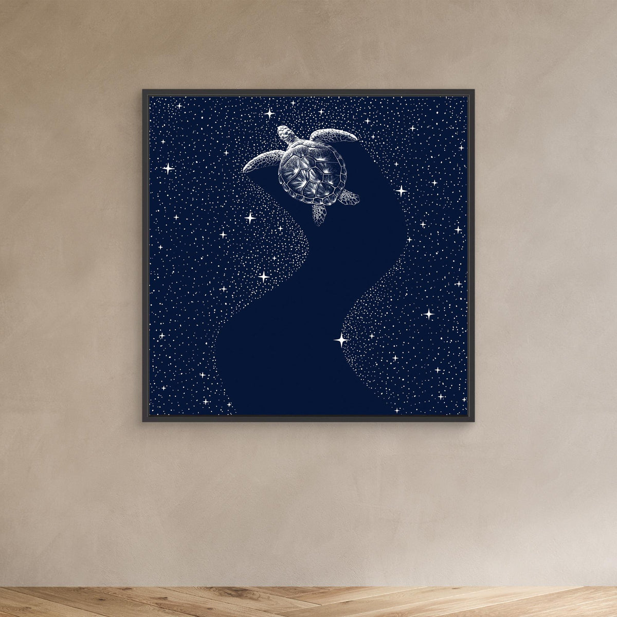 Canvas Print - Starry Turtle by Alirıza çakir