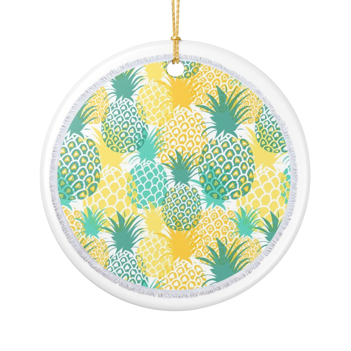 Tropical Tango Ceramic Ornament - Coastal Decoration