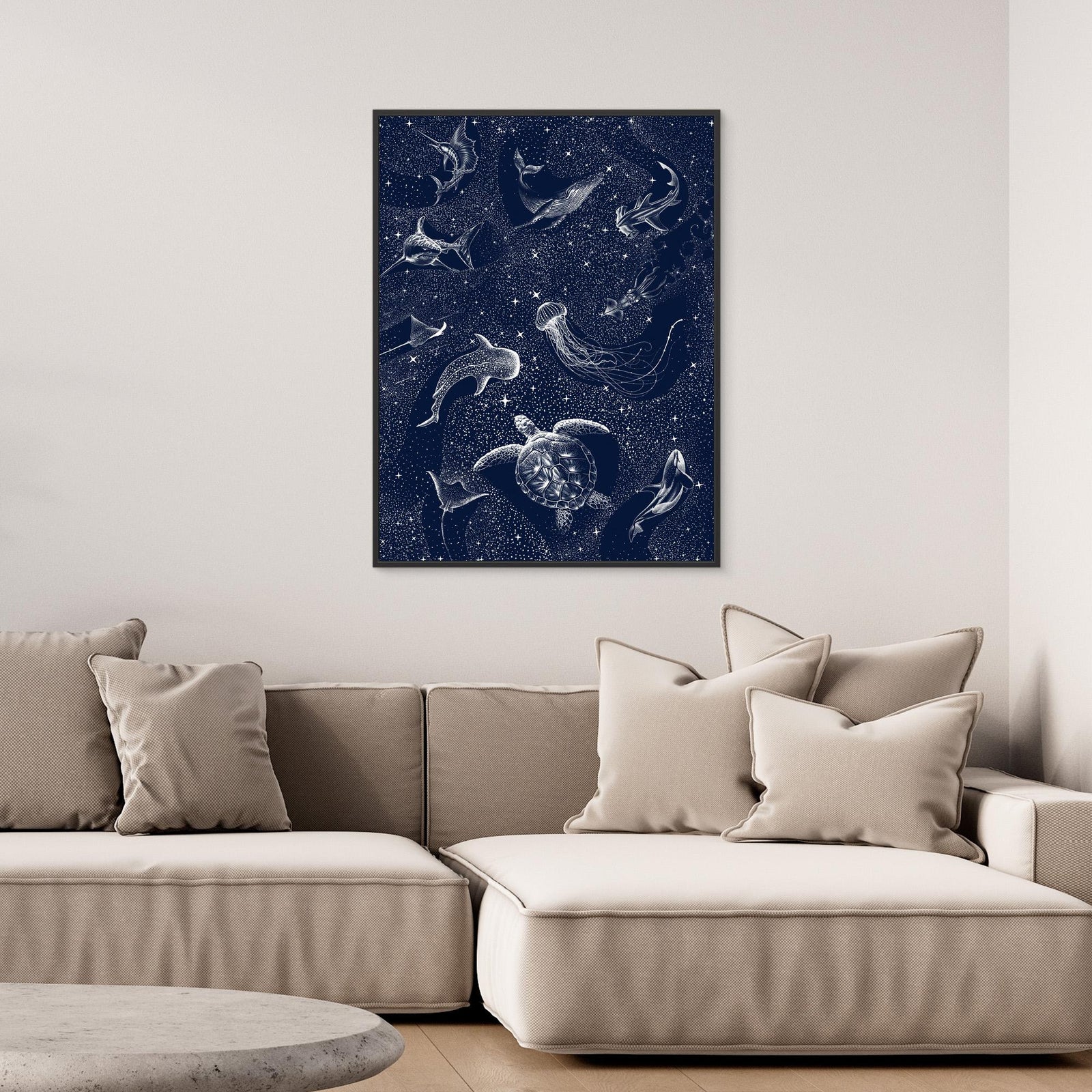 Canvas Print - Cosmic Ocean by Alirıza çakir