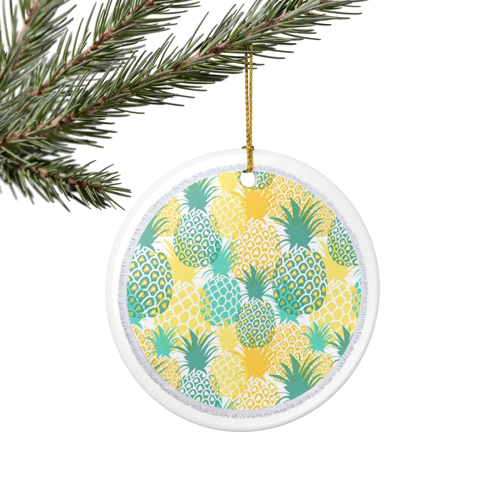 Tropical Tango Ceramic Ornament - Coastal Decoration