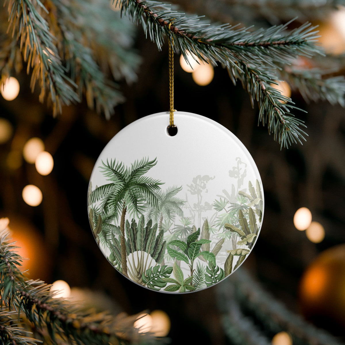 The Good Ol' Tropics Ceramic Ornament - Coastal Holiday Decoration