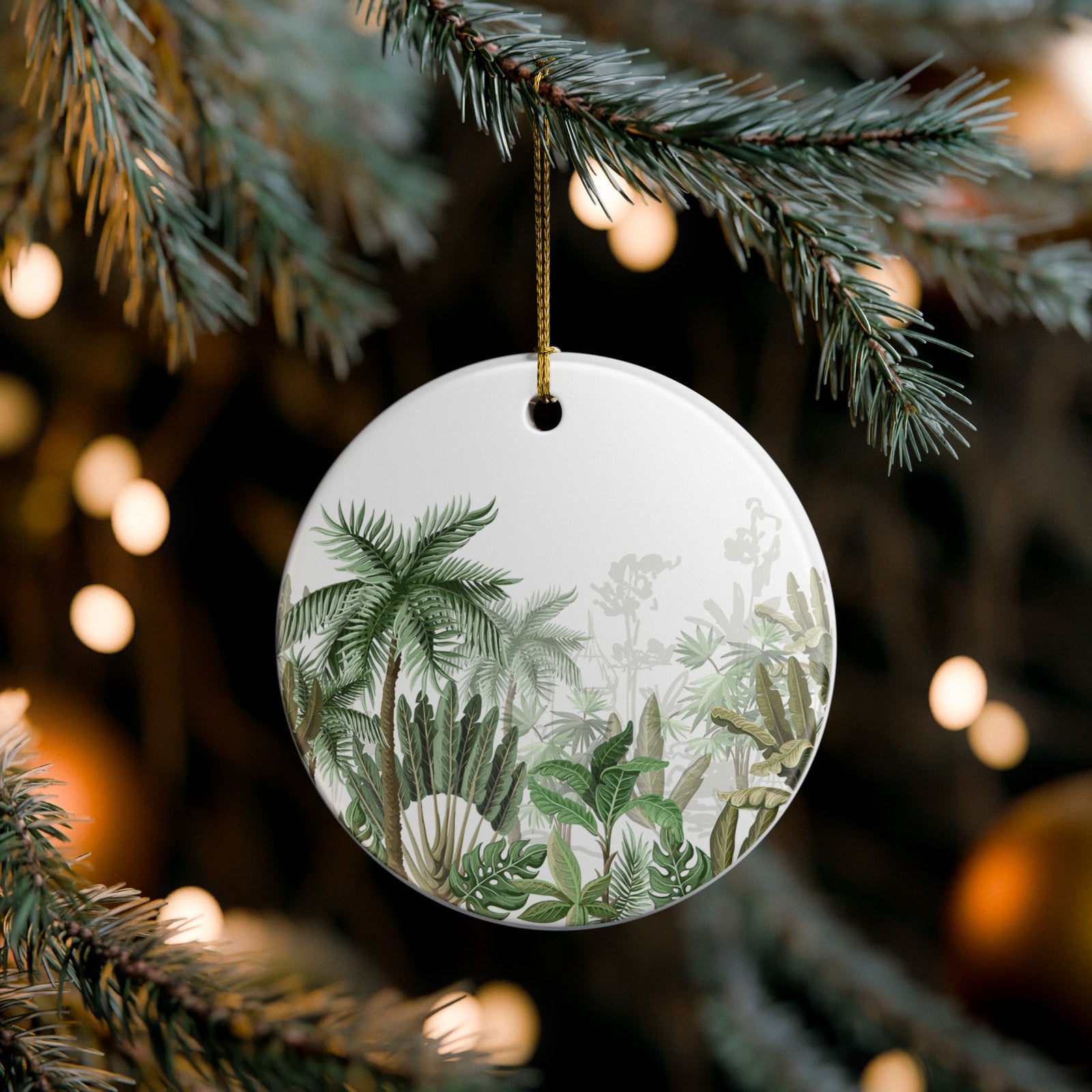 The Good Ol' Tropics Ceramic Ornament - Coastal Holiday Decoration